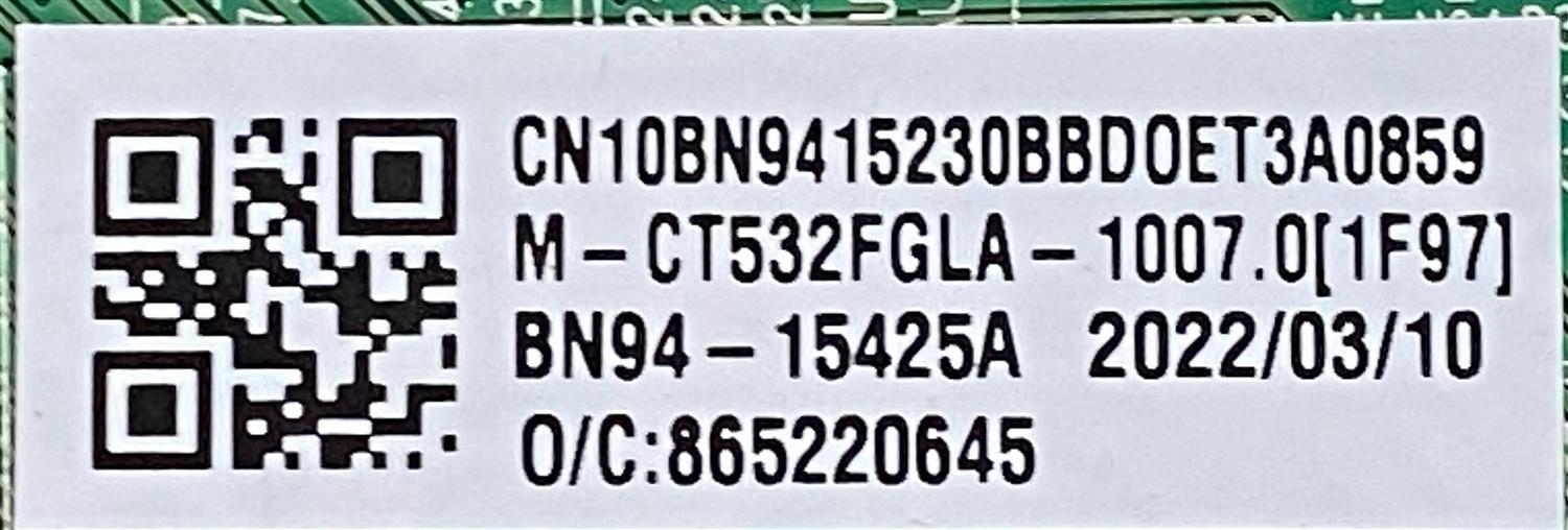 MAIN PARA MONITOR SAMSUNG / NUMERO DE PARTE BN94-15425A / BN41-02779A / BN9415725A / 15425A / M-CT532FGLA / 865220645 / MODELO LC32T550FDNXZA / C32T550FDN - Imagen 3